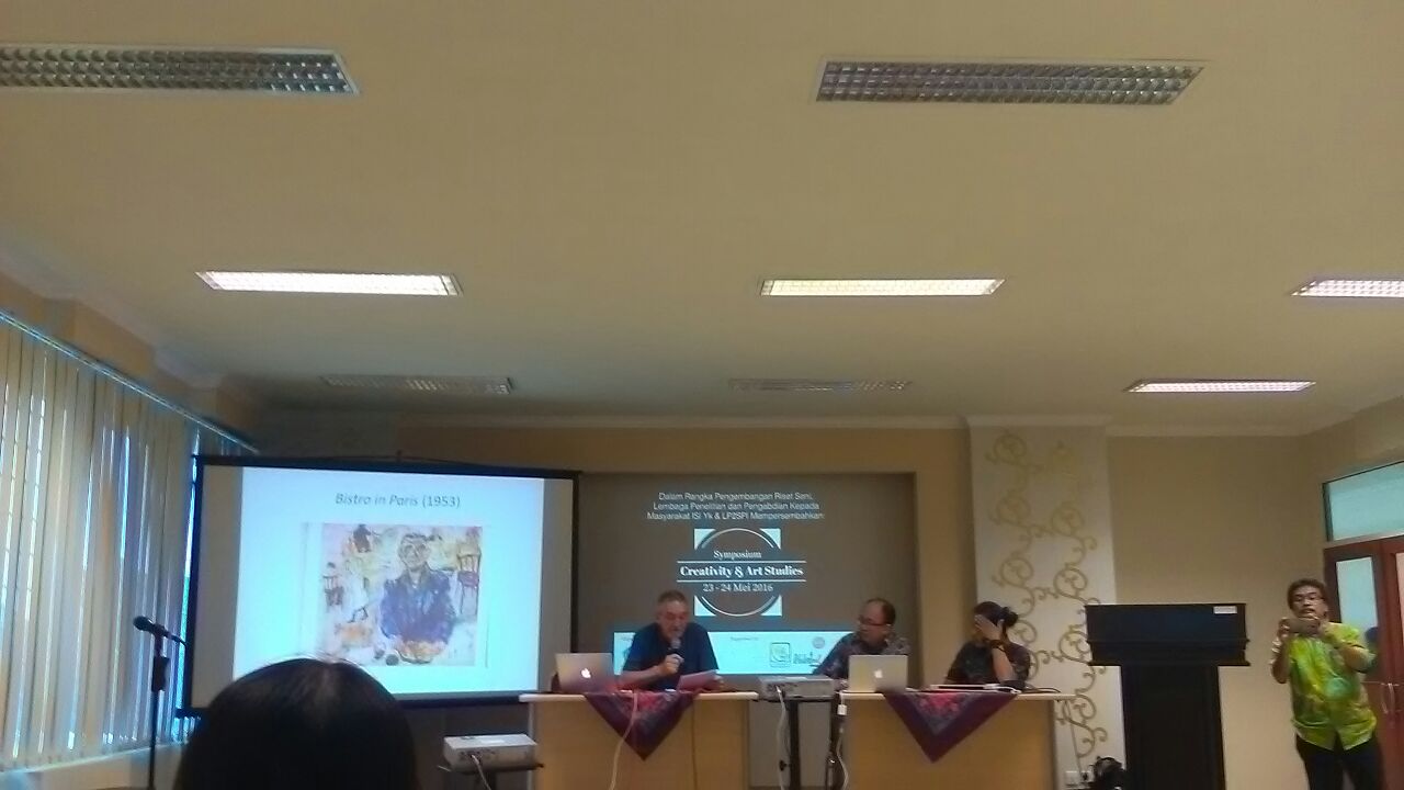 Dosen Jurusan Seni dan Desain Mengikuti Symposium Seni di ISI Yogyakarta