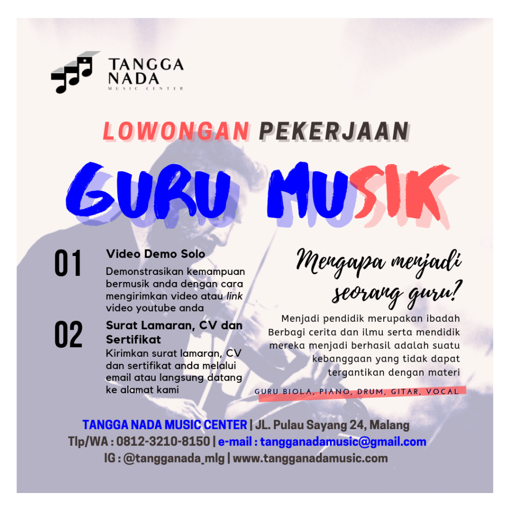 Tangga Nada – Guru Musik
